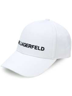 Karl Lagerfeld кепка Karls Essential с логотипом