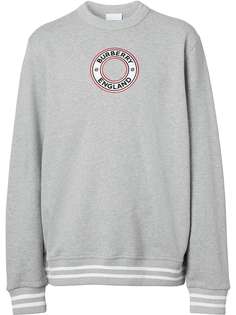 Burberry logo appliqué sweatshirt