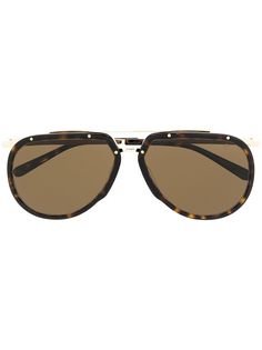 Brioni солнцезащитные очки-авиаторы
