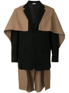 Comme Des Garçons Homme Plus двухцветный пиджак