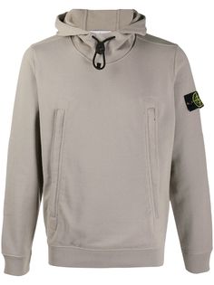 Stone Island худи с нашивкой-логотипом