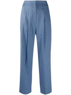 Brunello Cucinelli широкие брюки строгого кроя