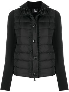 Moncler Grenoble куртка с дутыми вставками