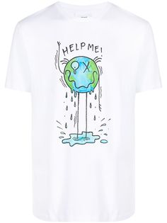Soulland футболка с принтом Earth