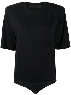 Federica Tosi боди-футболка с короткими рукавами