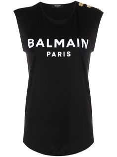 Balmain футболка на пуговицах