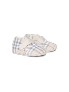 Burberry Kids пинетки в клетку Vintage Check