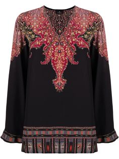 Etro блузка с принтом пейсли