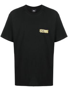 Stussy футболка с графичным принтом