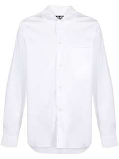 Black Comme Des Garçons рубашка с воротником Питер Пен