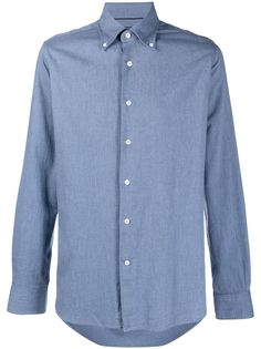 Orian long-sleeve cotton shirt