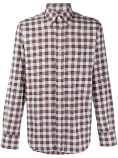 Canali button-down cotton shirt