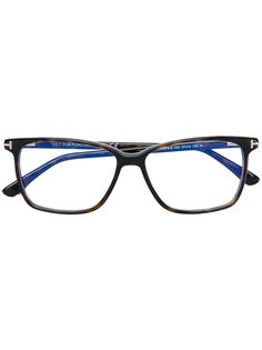 Tom Ford Eyewear Blue Block square frames