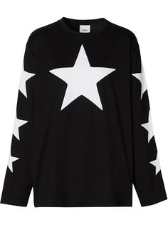 Burberry star motif T-shirt