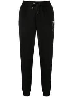 Armani Exchange спортивные брюки с логотипом сбоку