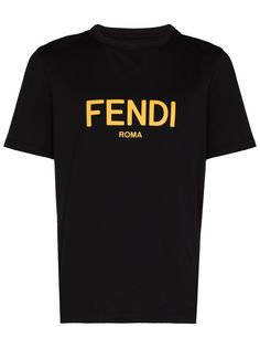 Fendi футболка с логотипом