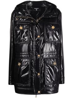 Balmain куртка с капюшоном