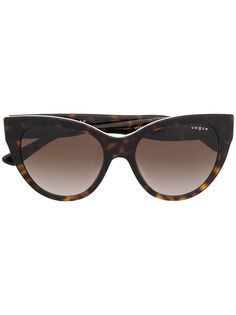 Vogue Eyewear солнцезащитные очки в оправе кошачий глаз