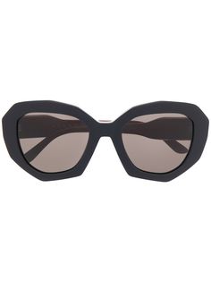 Marni Eyewear солнцезащитные очки в массивной оправе