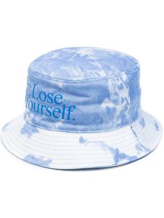 Paco Rabanne tie-dye logo print bucket hat