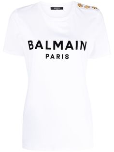 Balmain футболка с логотипом