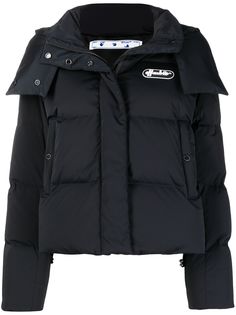 Off-White NYLON REGULAR PUFFER BLACK BLACK
