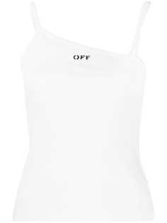 Off-White BASIC RIBBED TOP WHITE BLACK