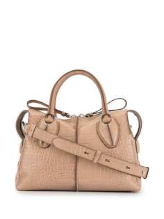 Tods сумка с тиснением под кожу крокодила Tod`S