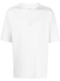 Jordan футболка с нашивкой-логотипом