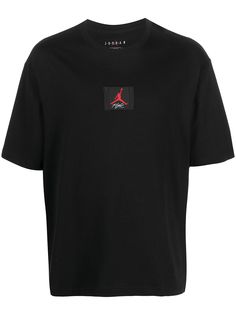 Jordan футболка с нашивкой-логотипом