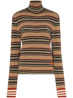 adidas полосатый свитер с высоким воротником из коллаборации с Wales Bronner