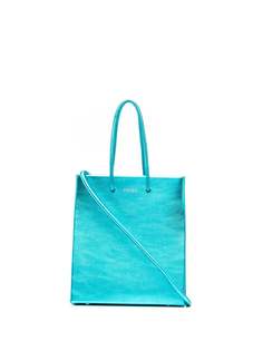 Medea сумка с эффектом металлик