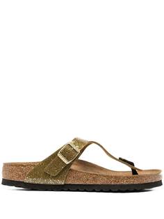 Birkenstock сандалии Gizeh с блестками