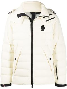 Moncler Grenoble пуховик с капюшоном