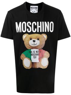 Moschino футболка с логотипом