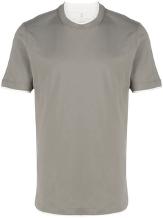 Brunello Cucinelli многослойная футболка