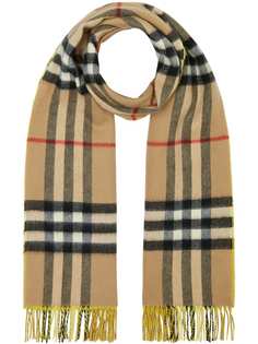 Burberry двусторонний клетчатый шарф