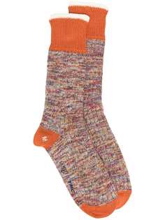 YMC multicolour knit socks