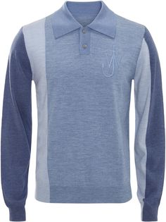 JW Anderson COLOURBLOCK POLO JUMPER