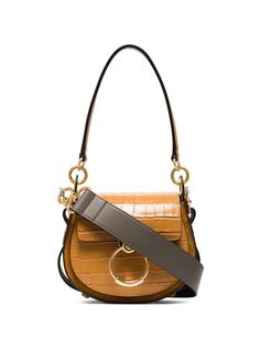 Chloé сумка на плечо Tess с тиснением под крокодила