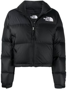 The North Face пуховик с вышитым логотипом