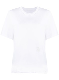 Zadig&Voltaire футболка Bowi с эффектом потертости