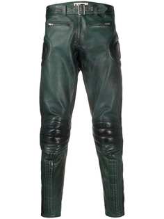 Marni skinny-fit calf leather trousers