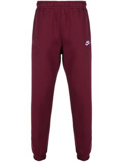 Nike спортивные брюки с вышитым логотипом