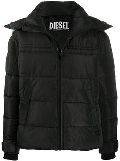 Diesel пуховик с капюшоном