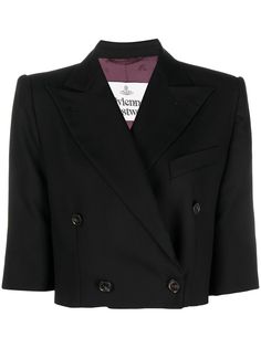 Vivienne Westwood укороченный пиджак строгого кроя