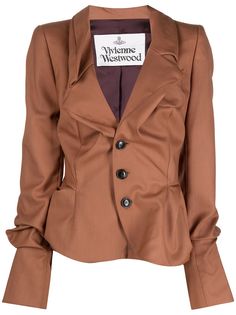 Vivienne Westwood пиджак Drunken строгого кроя