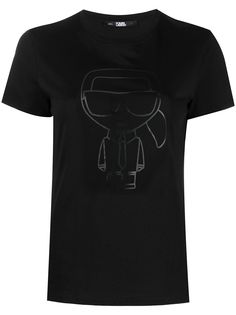 Karl Lagerfeld футболка Ikonik Karl Outline