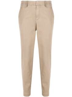 Brunello Cucinelli брюки чинос кроя слим