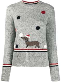 Thom Browne джемпер Holiday Hector вязки интарсия